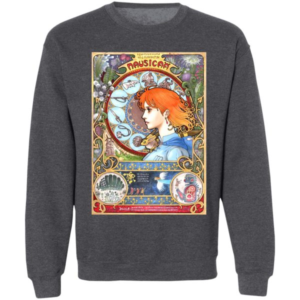 Nausicaa Portrait Art Sweatshirt-Apparel, Sweatshirt