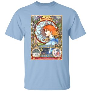 Nausicaa Portrait Art T Shirt-Apparel, Tshirt