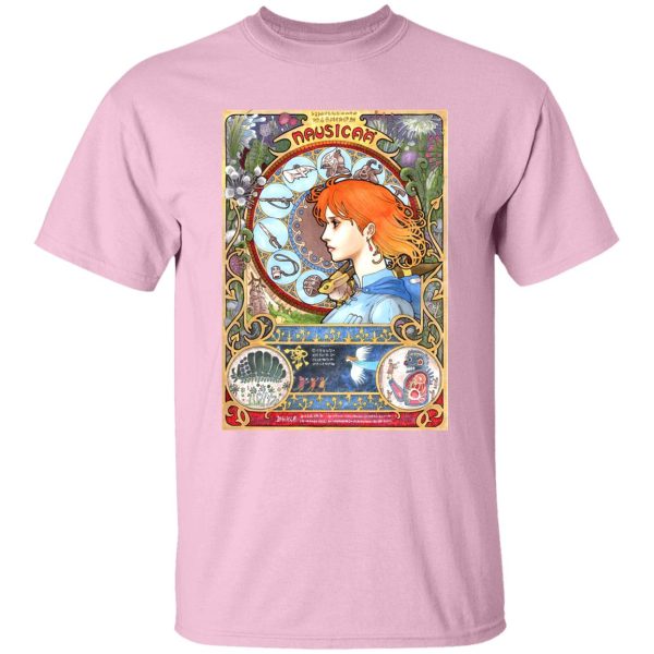 Nausicaa Portrait Art T Shirt-Apparel, Tshirt