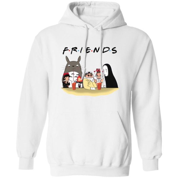 My Neighbor Totoro Film - Studio Ghibli F.R.I.E.N.D.S Version Hoodie-Apparel, Hoodie, Kiki's Delivery Service, My Neighbor Totoro, My Neighbor Totoro Film, porco rosso, princess mononoke, Spirited Away