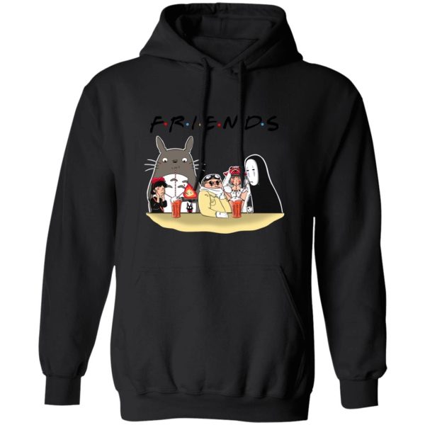 My Neighbor Totoro Film - Studio Ghibli F.R.I.E.N.D.S Version Hoodie-Apparel, Hoodie, Kiki's Delivery Service, My Neighbor Totoro, My Neighbor Totoro Film, porco rosso, princess mononoke, Spirited Away