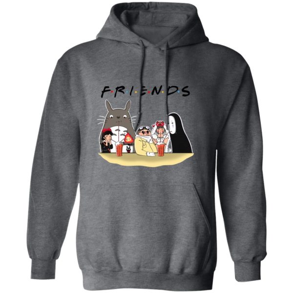 My Neighbor Totoro Film - Studio Ghibli F.R.I.E.N.D.S Version Hoodie-Apparel, Hoodie, Kiki's Delivery Service, My Neighbor Totoro, My Neighbor Totoro Film, porco rosso, princess mononoke, Spirited Away