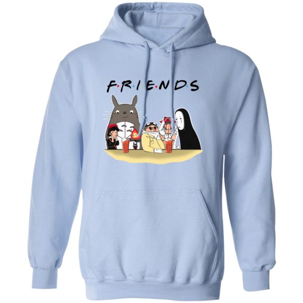 My Neighbor Totoro Film - Studio Ghibli F.R.I.E.N.D.S Version Hoodie-Apparel, Hoodie, Kiki's Delivery Service, My Neighbor Totoro, My Neighbor Totoro Film, porco rosso, princess mononoke, Spirited Away