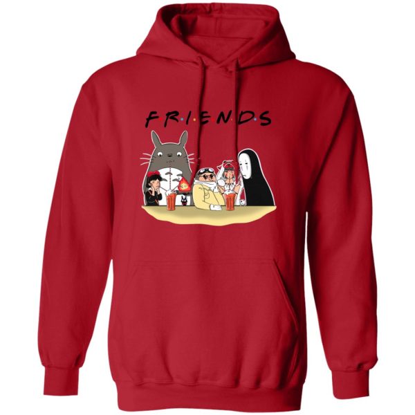 My Neighbor Totoro Film - Studio Ghibli F.R.I.E.N.D.S Version Hoodie-Apparel, Hoodie, Kiki's Delivery Service, My Neighbor Totoro, My Neighbor Totoro Film, porco rosso, princess mononoke, Spirited Away