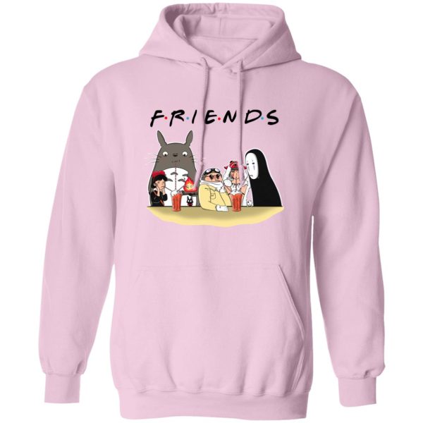 My Neighbor Totoro Film - Studio Ghibli F.R.I.E.N.D.S Version Hoodie-Apparel, Hoodie, Kiki's Delivery Service, My Neighbor Totoro, My Neighbor Totoro Film, porco rosso, princess mononoke, Spirited Away