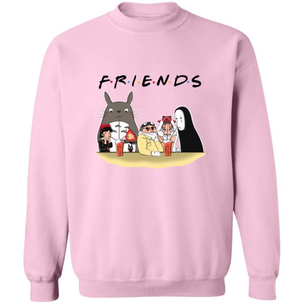 Totoro Film - Studio Ghibli F.R.I.E.N.D.S Version Sweatshirt-Apparel, Kiki's Delivery Service, My Neighbor Totoro, porco rosso, princess mononoke, Spirited Away, Sweatshirt, Totoro Film