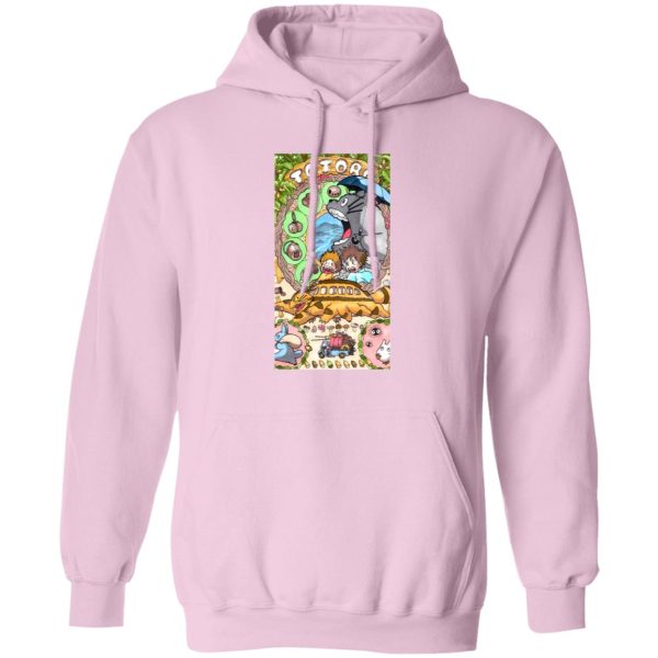 Totoro Restaurant - Totoro Portrait art Hoodie-Apparel, Hoodie, My Neighbor Totoro, Totoro Restaurant