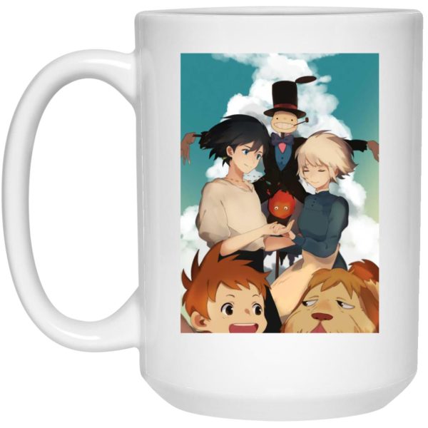 Star Children Howl's Moving Castle - Howl’s Moving Castle – Happy Ending Mug-House Decor, Howl's Moving Castle, Mug, Star Children Howl's Moving Castle