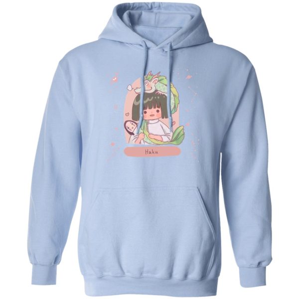 Chihiro From Spirited Away - Spirited Away – Haku Fanart Hoodie-Apparel, Chihiro From Spirited Away, Hoodie, Spirited Away