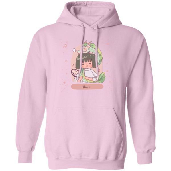 Chihiro From Spirited Away - Spirited Away – Haku Fanart Hoodie-Apparel, Chihiro From Spirited Away, Hoodie, Spirited Away