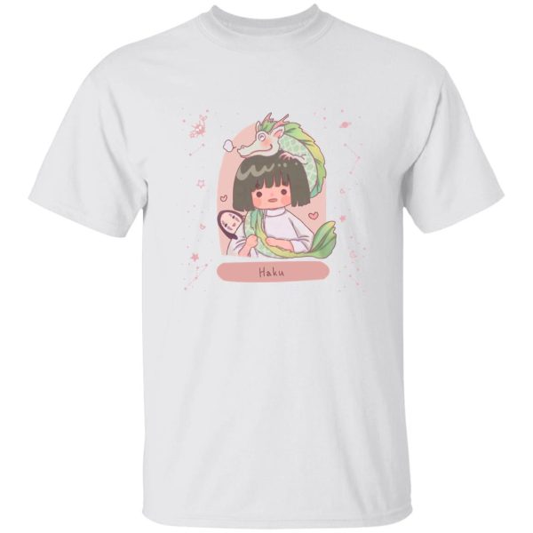 Spirited Away Arms Guy - Spirited Away – Haku Fanart T Shirt-Apparel, Spirited Away, Spirited Away Arms Guy, Tshirt