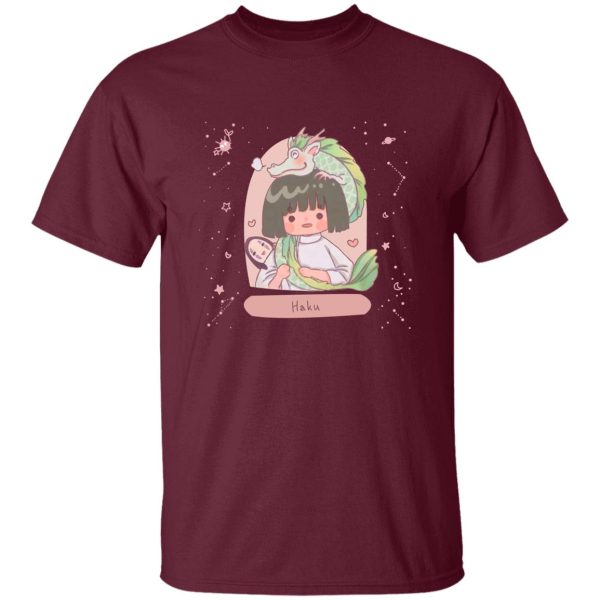 Spirited Away Arms Guy - Spirited Away – Haku Fanart T Shirt-Apparel, Spirited Away, Spirited Away Arms Guy, Tshirt