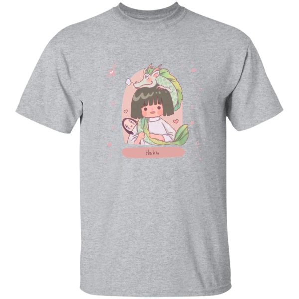 Spirited Away Arms Guy - Spirited Away – Haku Fanart T Shirt-Apparel, Spirited Away, Spirited Away Arms Guy, Tshirt