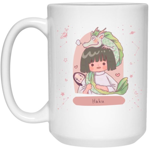 Lin Spirited Away - Spirited Away – Haku Fanart Mug-House Decor, Lin Spirited Away, Mug, Spirited Away