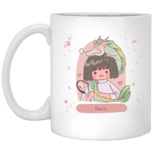 Lin Spirited Away - Spirited Away – Haku Fanart Mug-House Decor, Lin Spirited Away, Mug, Spirited Away