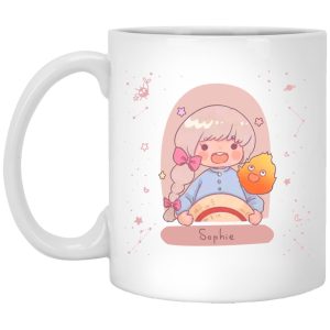 Howl's Moving Castle Cast English - Howl’s Moving Castle – Sophie Fanart Mug-House Decor, Howl's Moving Castle, Howl's Moving Castle Cast English, Mug