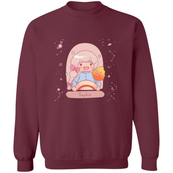 Howl's Moving Castle Howl And Sophie - Howl’s Moving Castle – Sophie Fanart Sweatshirt-Apparel, Howl's Moving Castle, Howl's Moving Castle Howl And Sophie, Sweatshirt