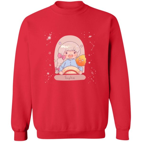 Howl's Moving Castle Howl And Sophie - Howl’s Moving Castle – Sophie Fanart Sweatshirt-Apparel, Howl's Moving Castle, Howl's Moving Castle Howl And Sophie, Sweatshirt