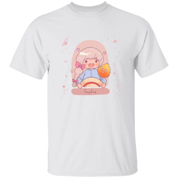 Howl's Moving Castle Showtimes - Howl’s Moving Castle – Sophie Fanart T Shirt-Apparel, Howl's Moving Castle, Howl's Moving Castle Showtimes, Tshirt