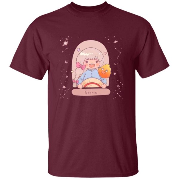 Howl's Moving Castle Showtimes - Howl’s Moving Castle – Sophie Fanart T Shirt-Apparel, Howl's Moving Castle, Howl's Moving Castle Showtimes, Tshirt