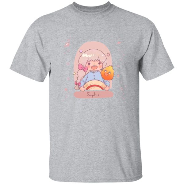 Howl's Moving Castle Showtimes - Howl’s Moving Castle – Sophie Fanart T Shirt-Apparel, Howl's Moving Castle, Howl's Moving Castle Showtimes, Tshirt