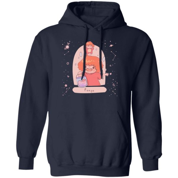 What Made Ponyo Human - Ponyo on the Cliff by The Sea Fanart Hoodie-Apparel, Hoodie, ponyo, What Made Ponyo Human