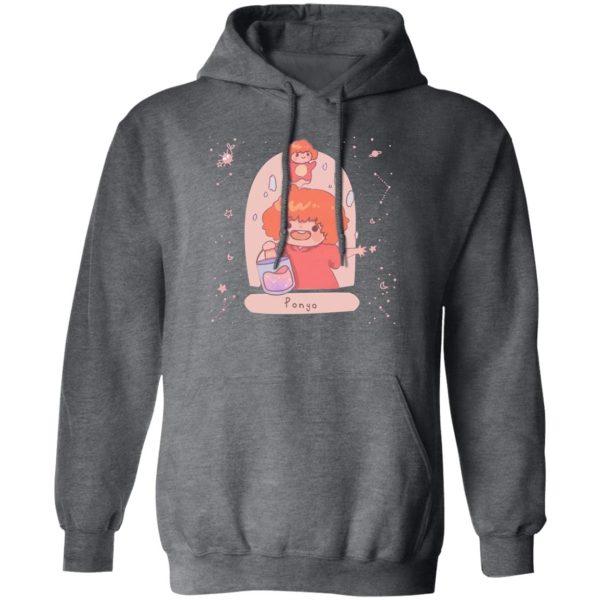 What Made Ponyo Human - Ponyo on the Cliff by The Sea Fanart Hoodie-Apparel, Hoodie, ponyo, What Made Ponyo Human