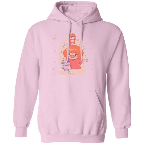 What Made Ponyo Human - Ponyo on the Cliff by The Sea Fanart Hoodie-Apparel, Hoodie, ponyo, What Made Ponyo Human