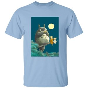 Totoro Ramen - My Neighbor Totoro by the moon T Shirt for Kid-Totoro Ramen