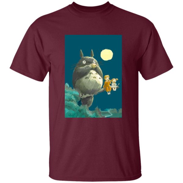 Totoro Ramen - My Neighbor Totoro by the moon T Shirt for Kid-Totoro Ramen