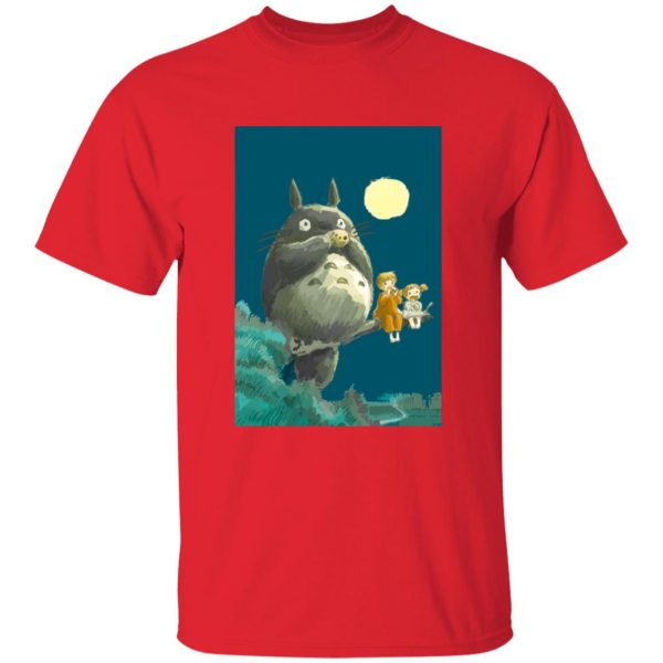 Totoro Ramen - My Neighbor Totoro by the moon T Shirt for Kid-Totoro Ramen