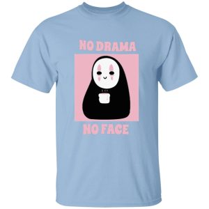 Sen Spirited Away - No Drama, No Face T Shirt for Kid-Sen Spirited Away