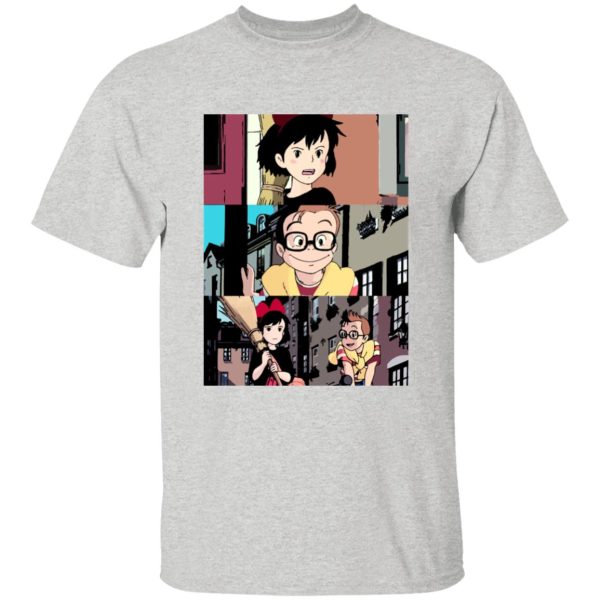 Kiki's Delivery Service - Kiki’s Delivery Service Tower Collage T Shirt for Kid-Kiki's Delivery Service