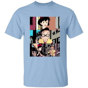 Kiki's Delivery Service - Kiki’s Delivery Service Tower Collage T Shirt for Kid-Kiki's Delivery Service