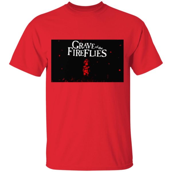 Grave Of The Fireflies On Netflix - Grave of The Fireflies Poster T Shirt for Kid-Grave Of The Fireflies On Netflix