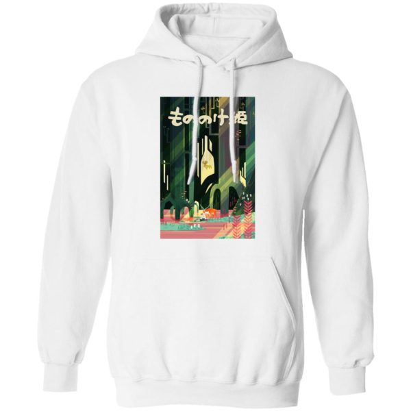 Princess Mononoke English Cast - Mononoke and Ashitaka by The River Hoodie-Princess Mononoke English Cast