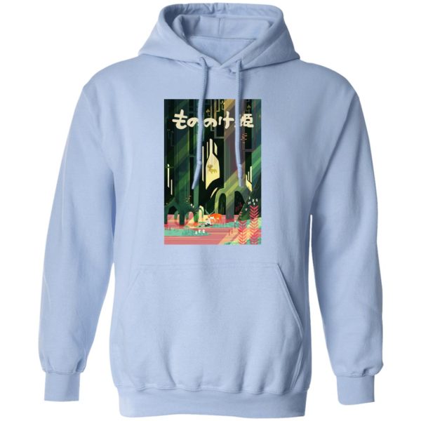 Princess Mononoke English Cast - Mononoke and Ashitaka by The River Hoodie-Princess Mononoke English Cast