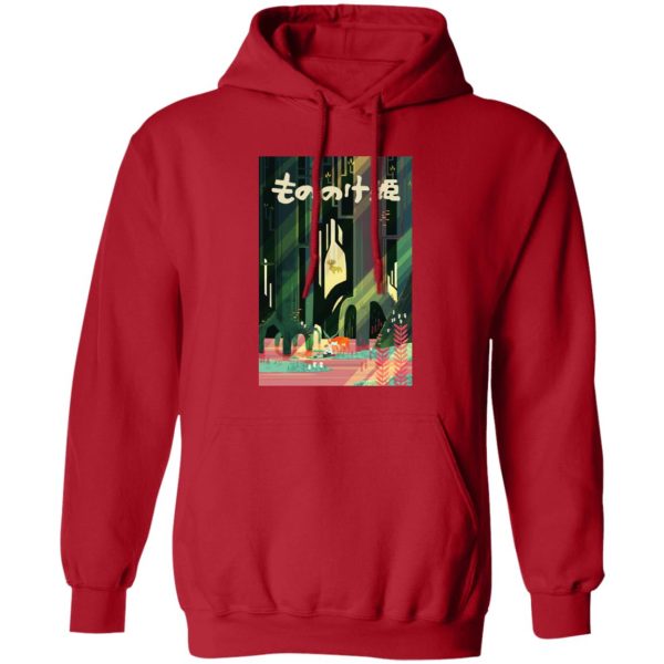 Princess Mononoke English Cast - Mononoke and Ashitaka by The River Hoodie-Princess Mononoke English Cast