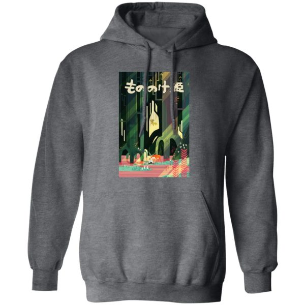 Princess Mononoke English Cast - Mononoke and Ashitaka by The River Hoodie-Princess Mononoke English Cast