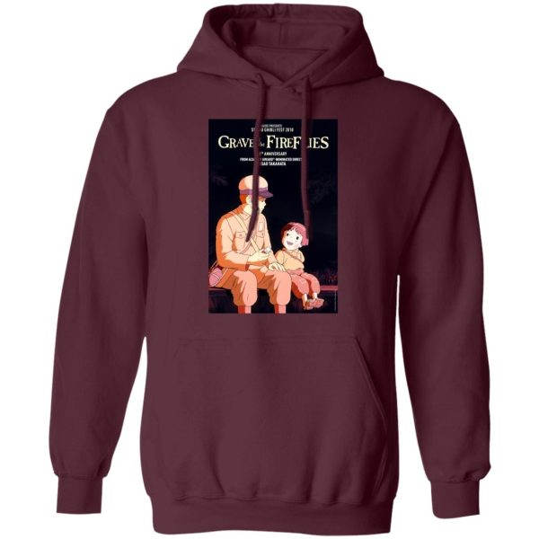 Grave Of The Fireflies Movie - Grave of The Fireflies Poster 1 Hoodie-Grave Of The Fireflies Movie