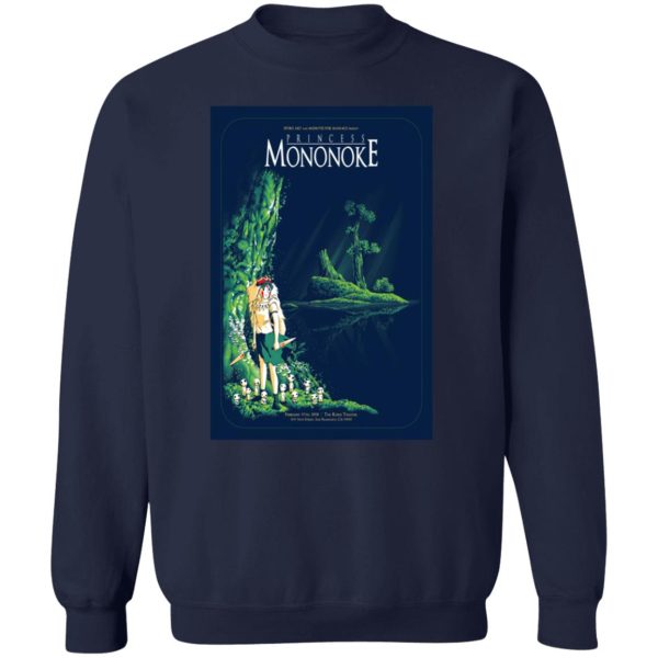 Princess Mononoke Actors - Princess Mononoke and the Spirits Sweatshirt-Princess Mononoke Actors