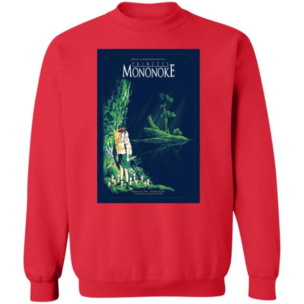 Princess Mononoke Actors - Princess Mononoke and the Spirits Sweatshirt-Princess Mononoke Actors