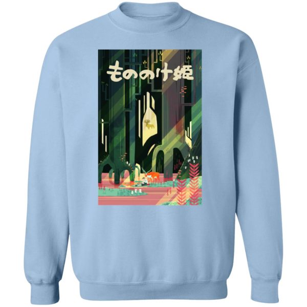 Princess Mononoke Tattoo - Mononoke and Ashitaka by The River Sweatshirt-Princess Mononoke Tattoo