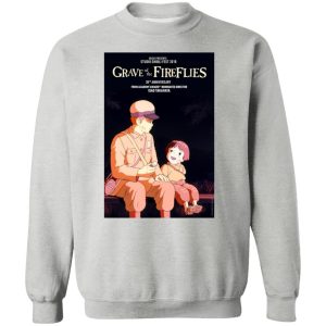 Grave Of The Fireflies 1988 - Grave of The Fireflies Poster 1 Sweatshirt-Grave Of The Fireflies 1988