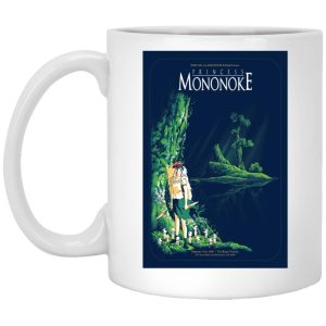 Forest Spirit Princess Mononoke - Princess Mononoke and the Spirits Mug-Forest Spirit Princess Mononoke