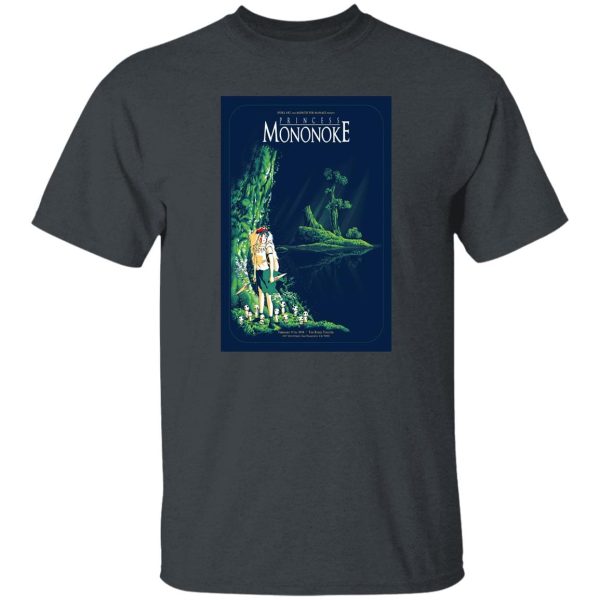 Princess Mononoke English Cast - Princess Mononoke and the Spirits T Shirt-Princess Mononoke English Cast