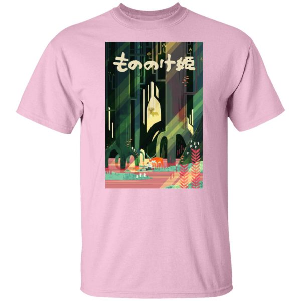 Princess Mononoke-ashitaka - Mononoke and Ashitaka by The River T Shirt-Princess Mononoke Ashitaka