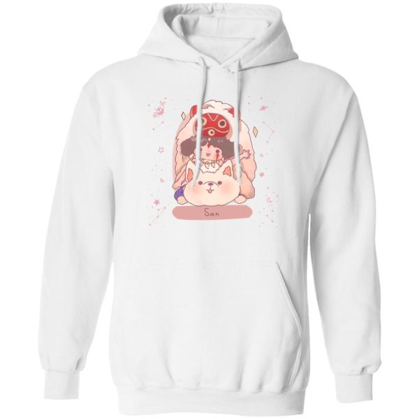 Princess Mononoke Kodama - Mononoke Princess – San Fanart Hoodie-Apparel, Hoodie, princess mononoke, Princess Mononoke Kodama