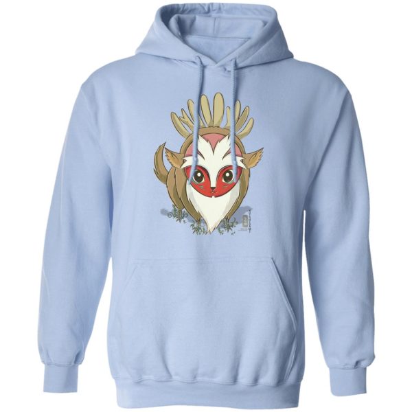 Princess Mononoke Ainu Influence - Princess Mononoke – Forest Spirit Chibi Hoodie-Apparel, Hoodie, princess mononoke, Princess Mononoke Ainu Influence