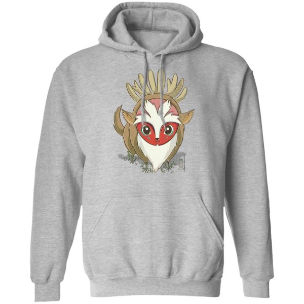 Princess Mononoke Ainu Influence - Princess Mononoke – Forest Spirit Chibi Hoodie-Apparel, Hoodie, princess mononoke, Princess Mononoke Ainu Influence